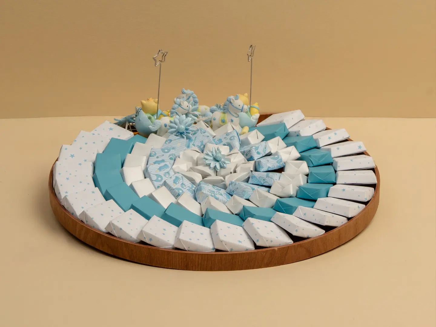 Semi Circular Baby Tray Boy