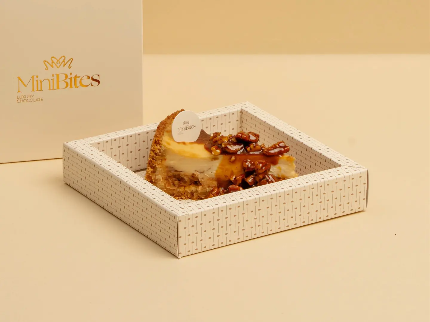 Madrid Pecan Cheesecake Slice