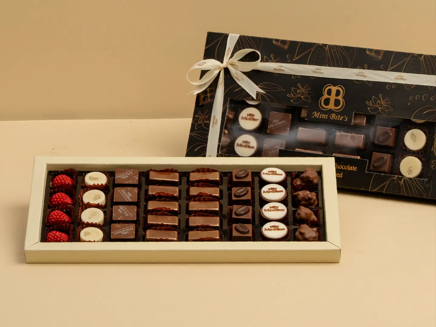 Open Swiss Chocolate Box