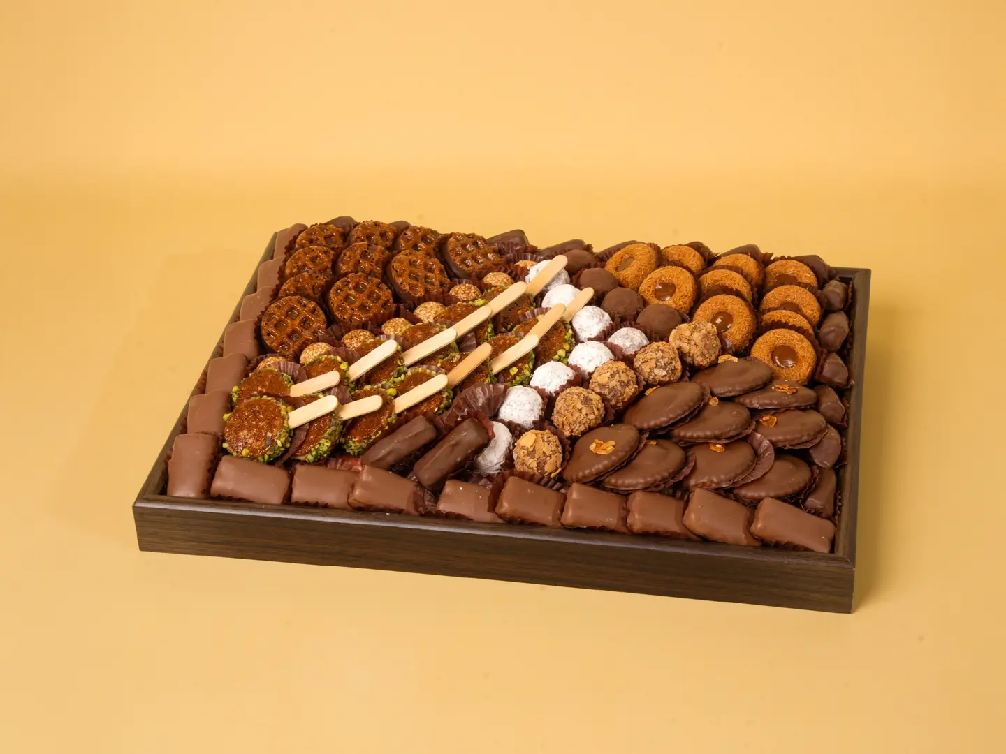 Coffee Dessert Tray L