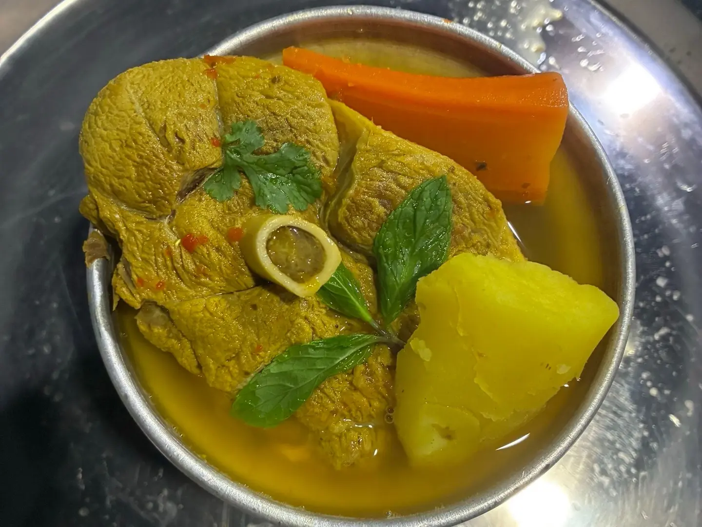 لحم برمه ساده