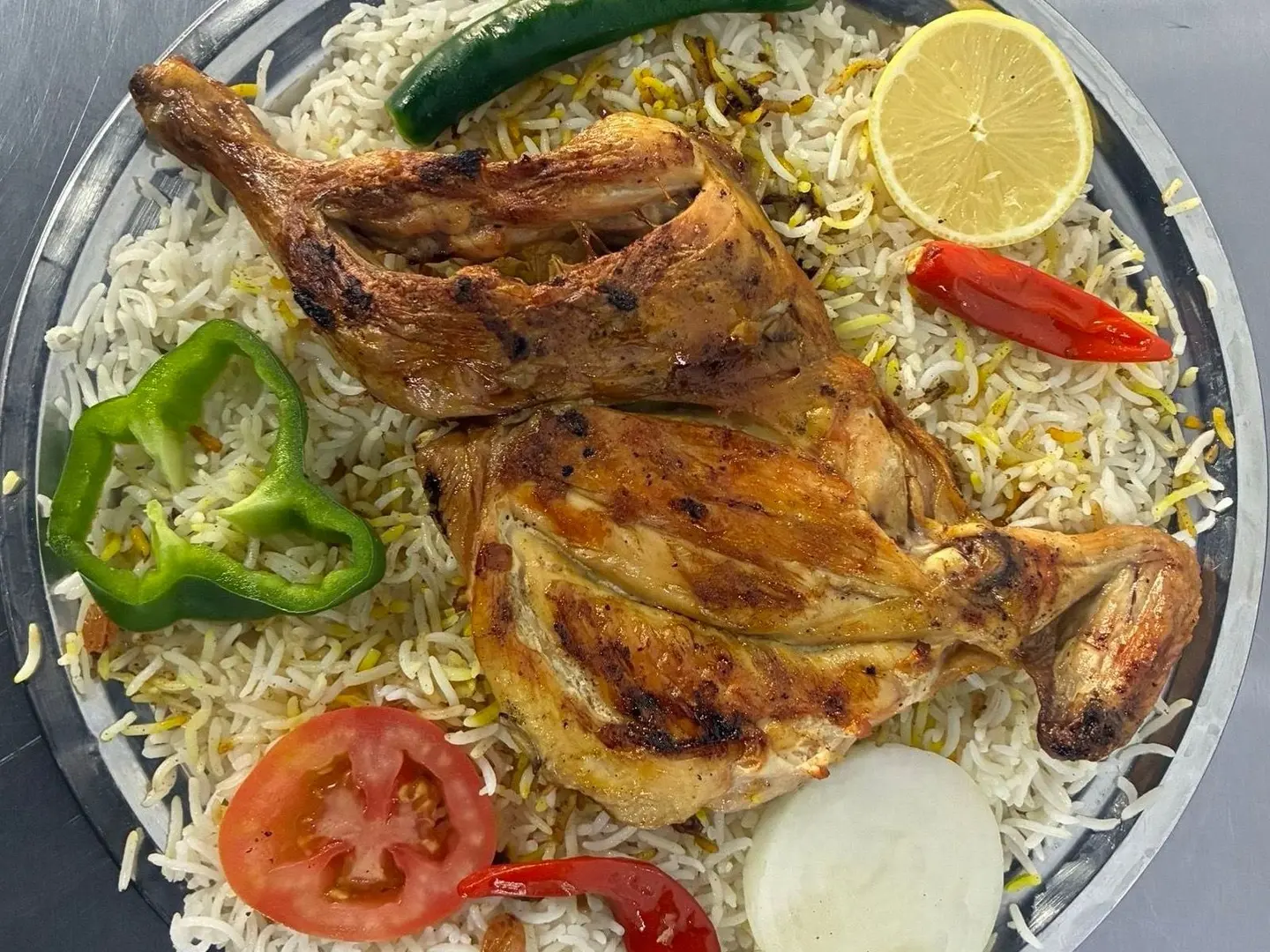 Madbi Chicken With Hanneth Rice