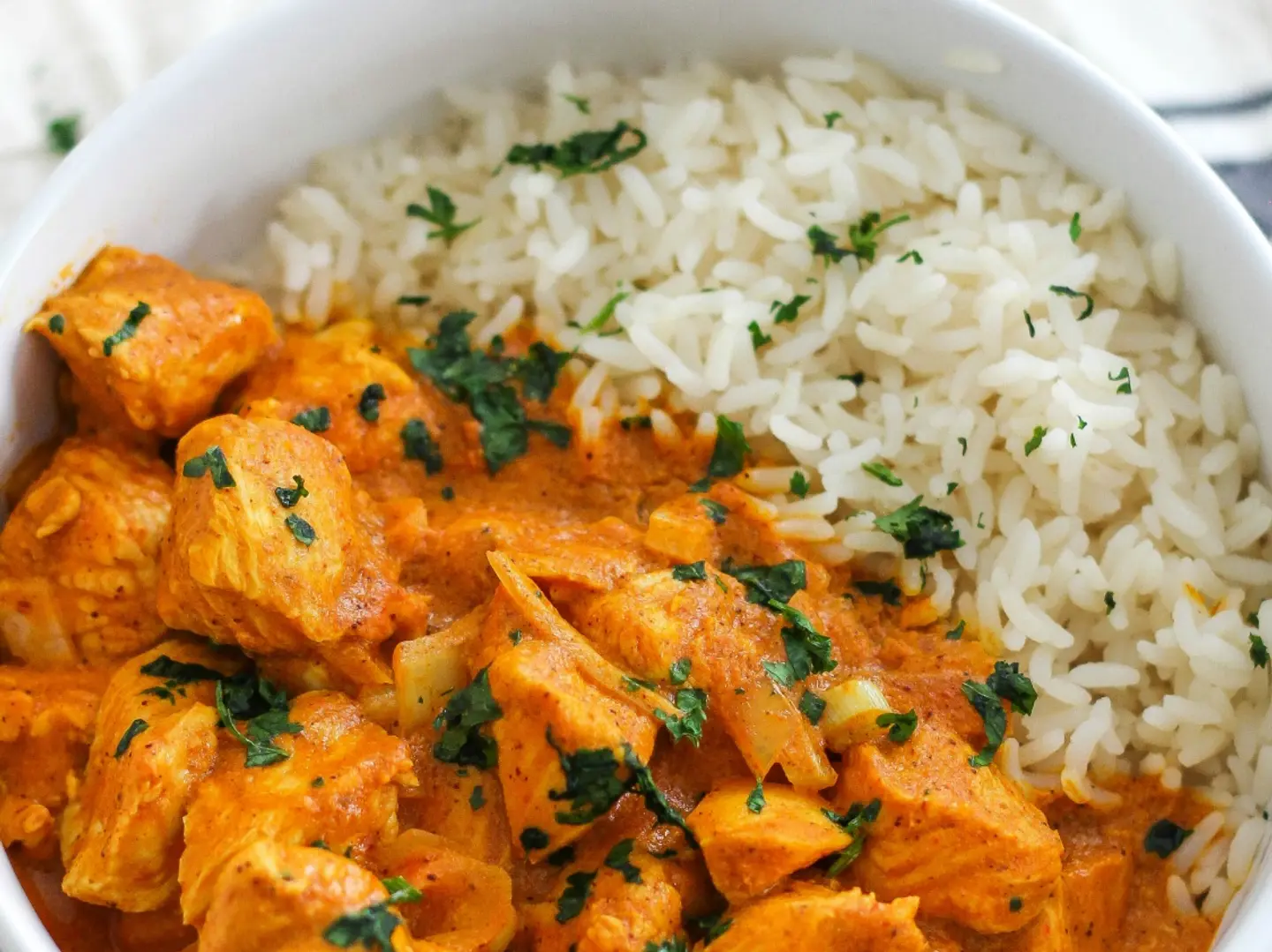 Butter Chicken   With Rice