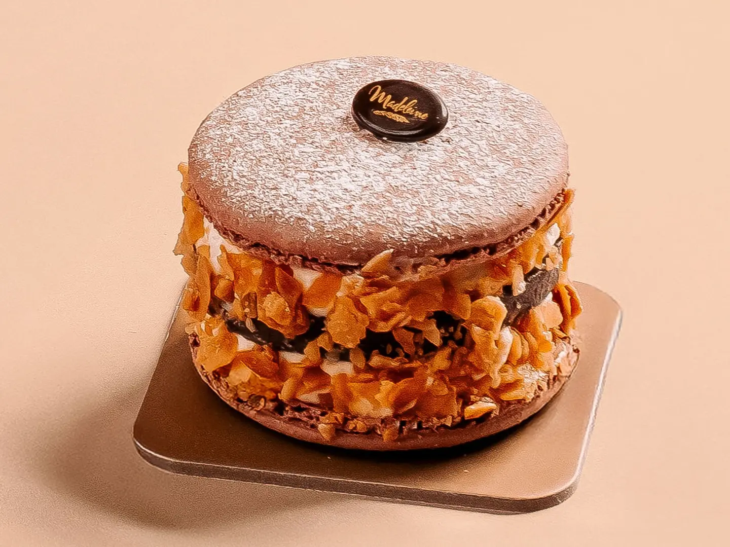 Small Salted Caramel Macaroon