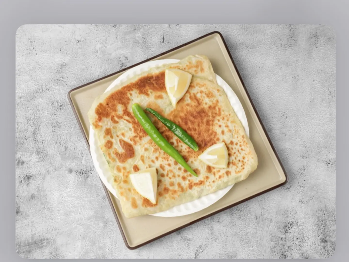 Salty Mutabbaq With Meat