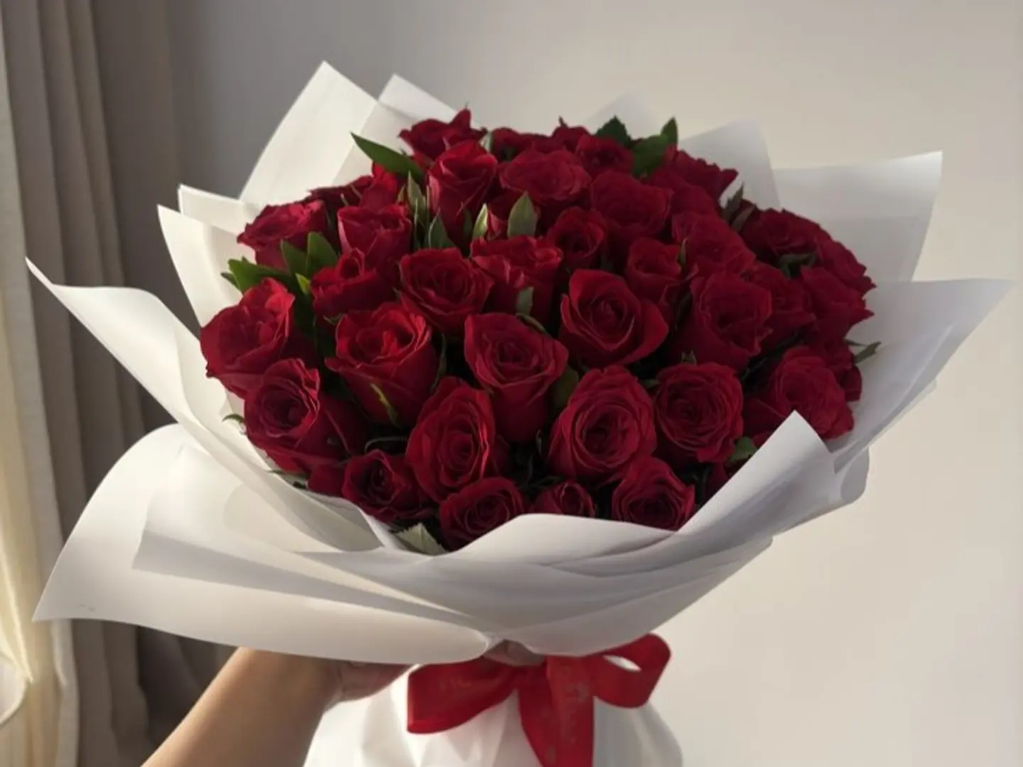 باقة الاربعين الاحمر