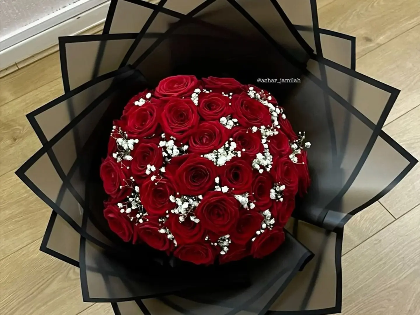 باقة العشق الأسود