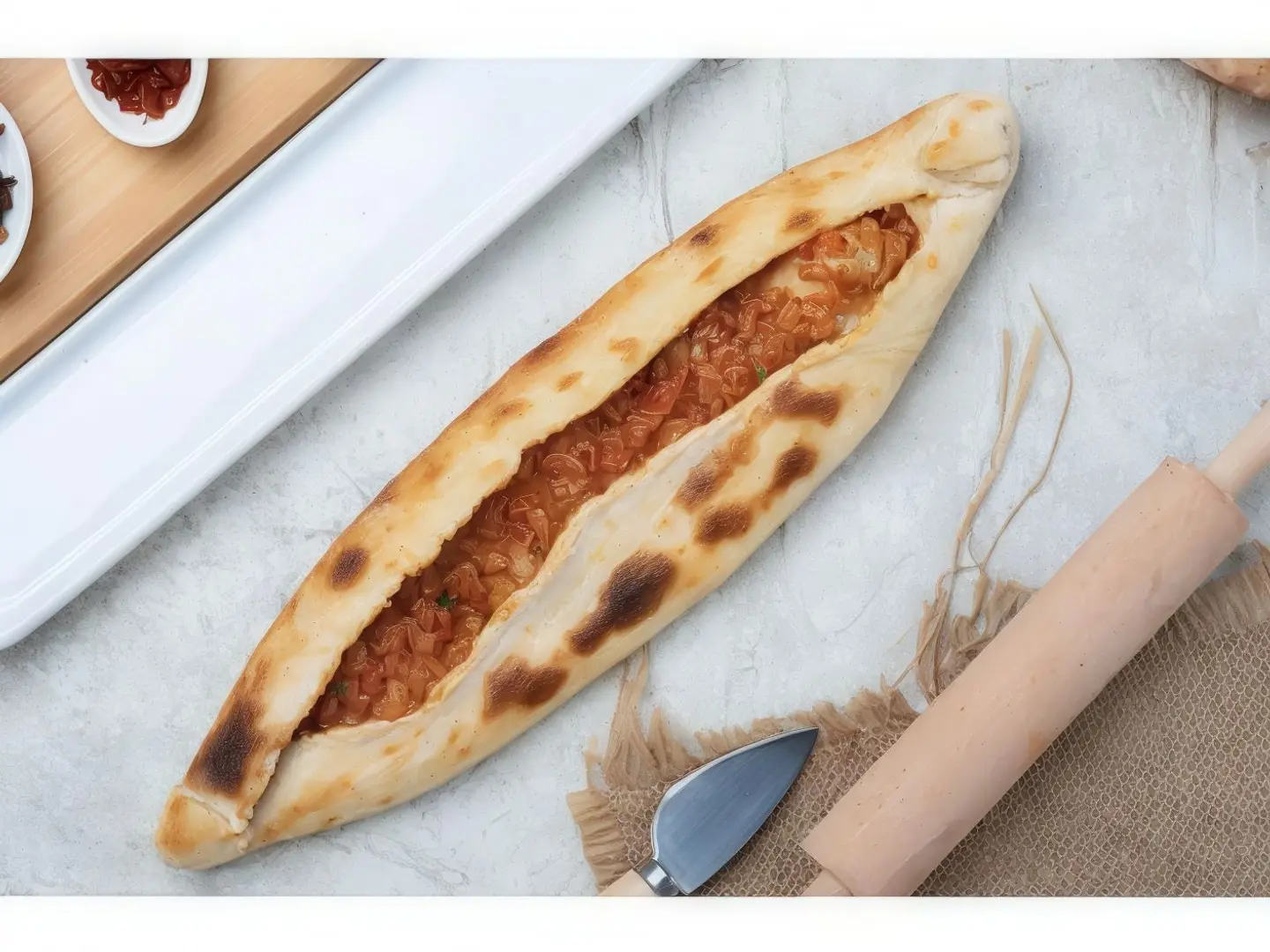 Meat Pieces With Tomatoes