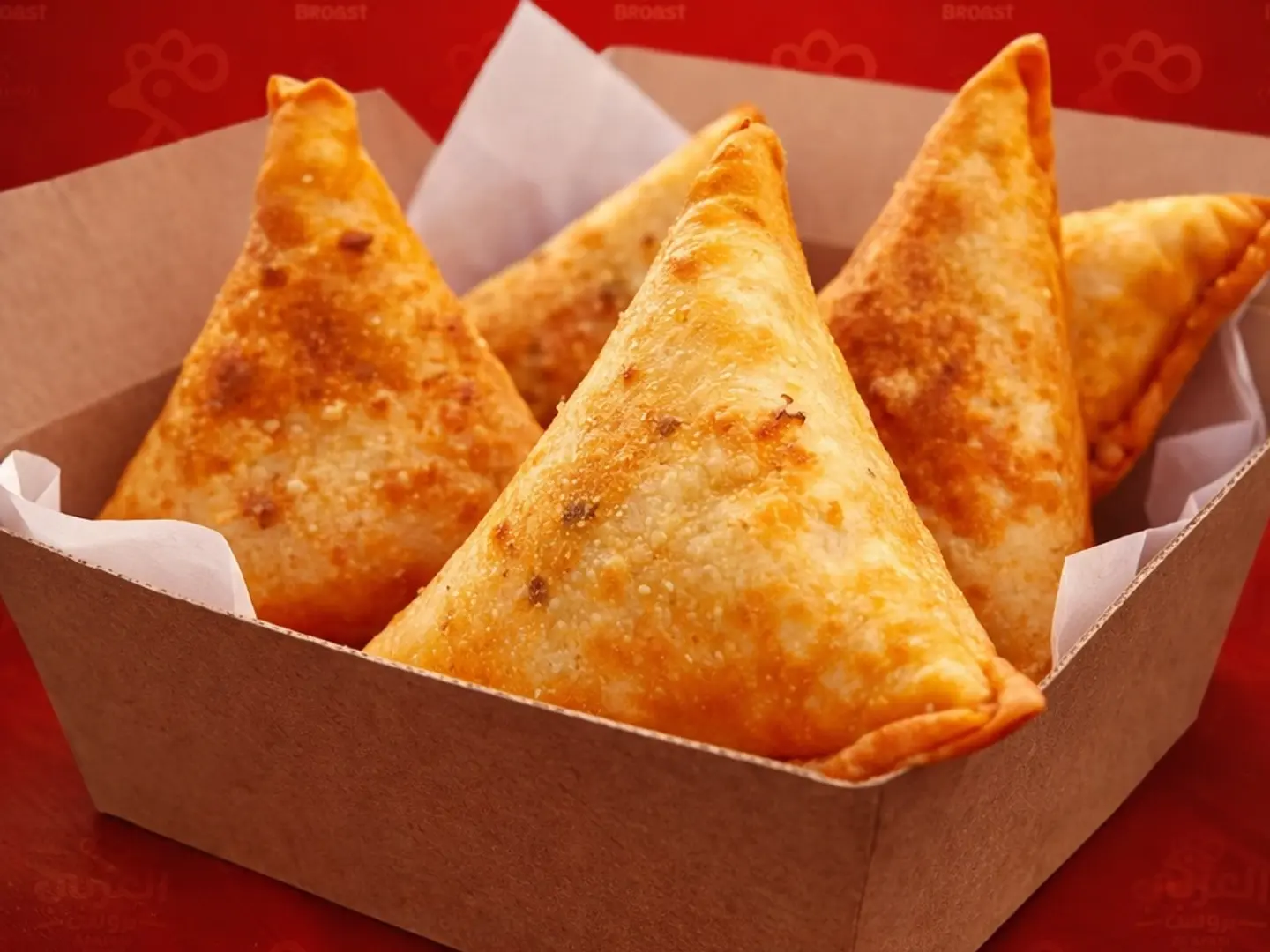 سمبوسة جبن سائل