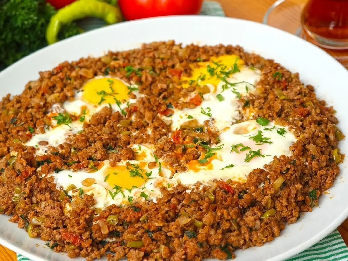 Meat With Eggs