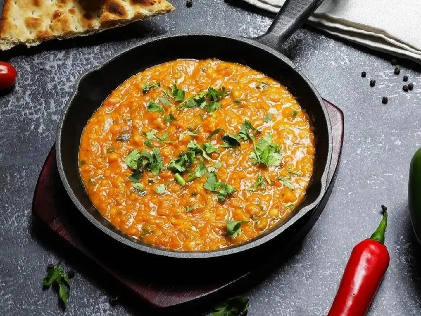 Pan Fried Lentils
