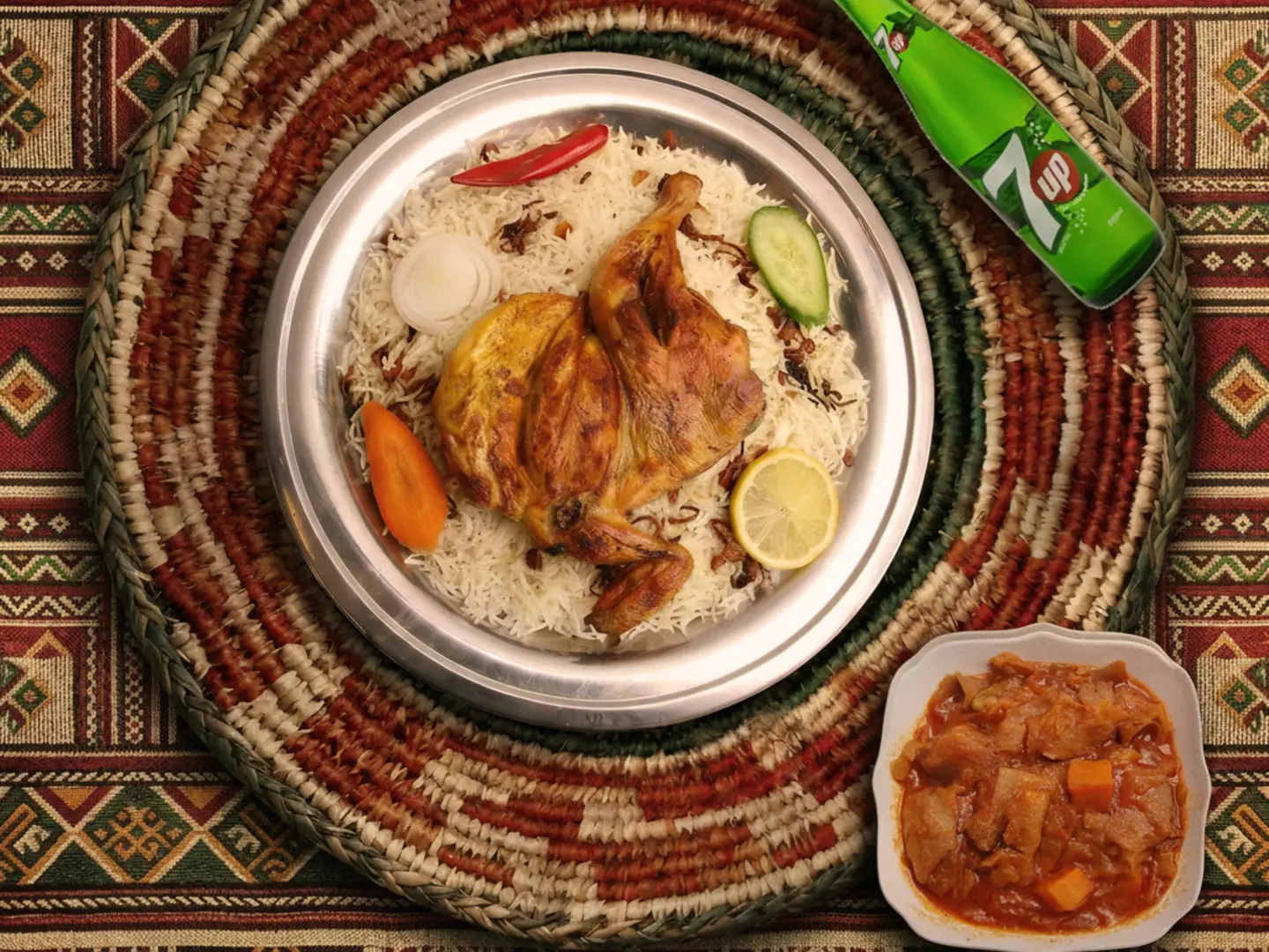 وجبة نص حبة دجاج