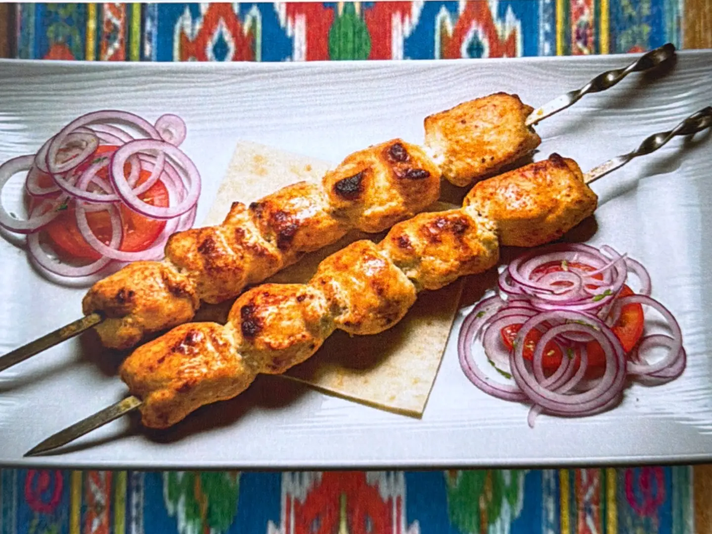 أوصال دجاج سيخ واحد