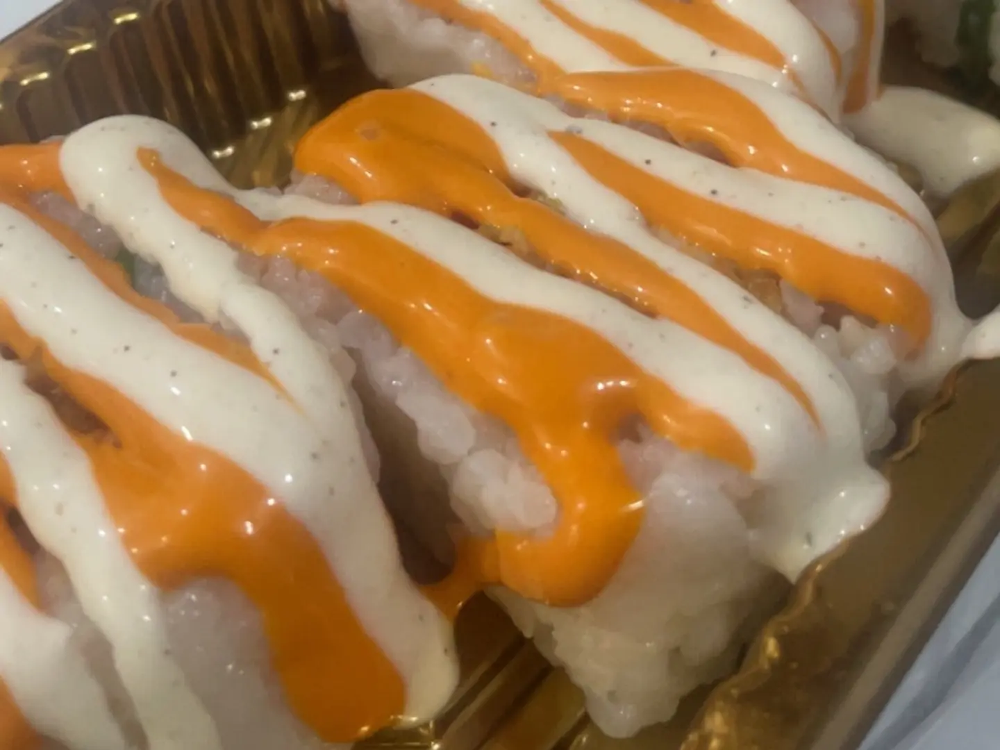 سوشي دجاج بدون ورق نوري