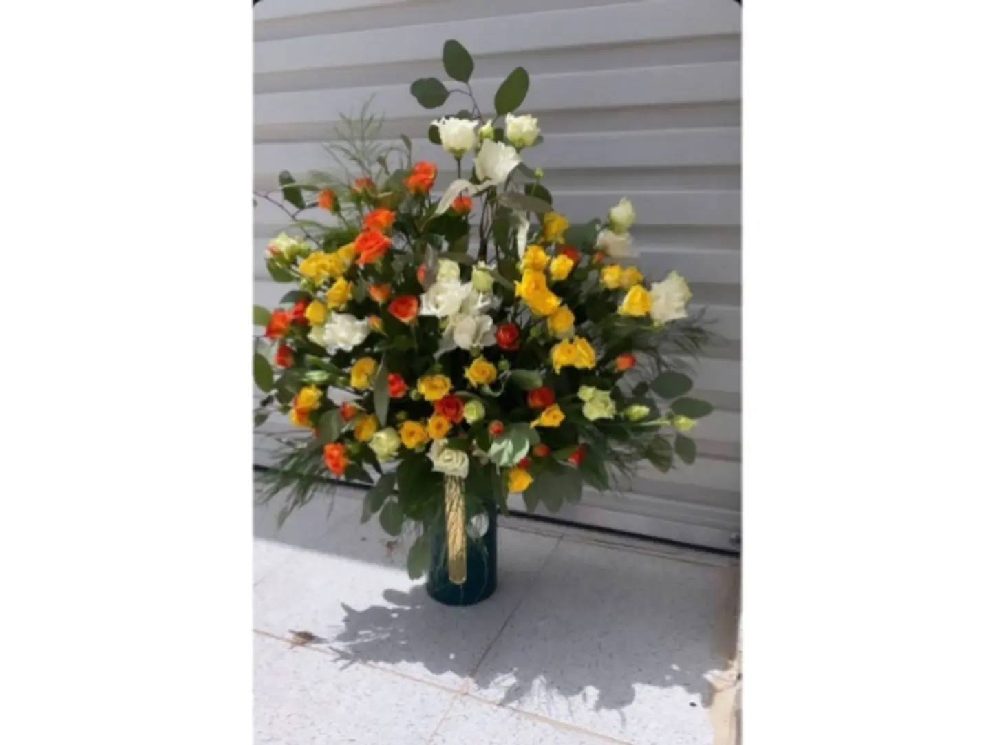 Large Velvet Vase