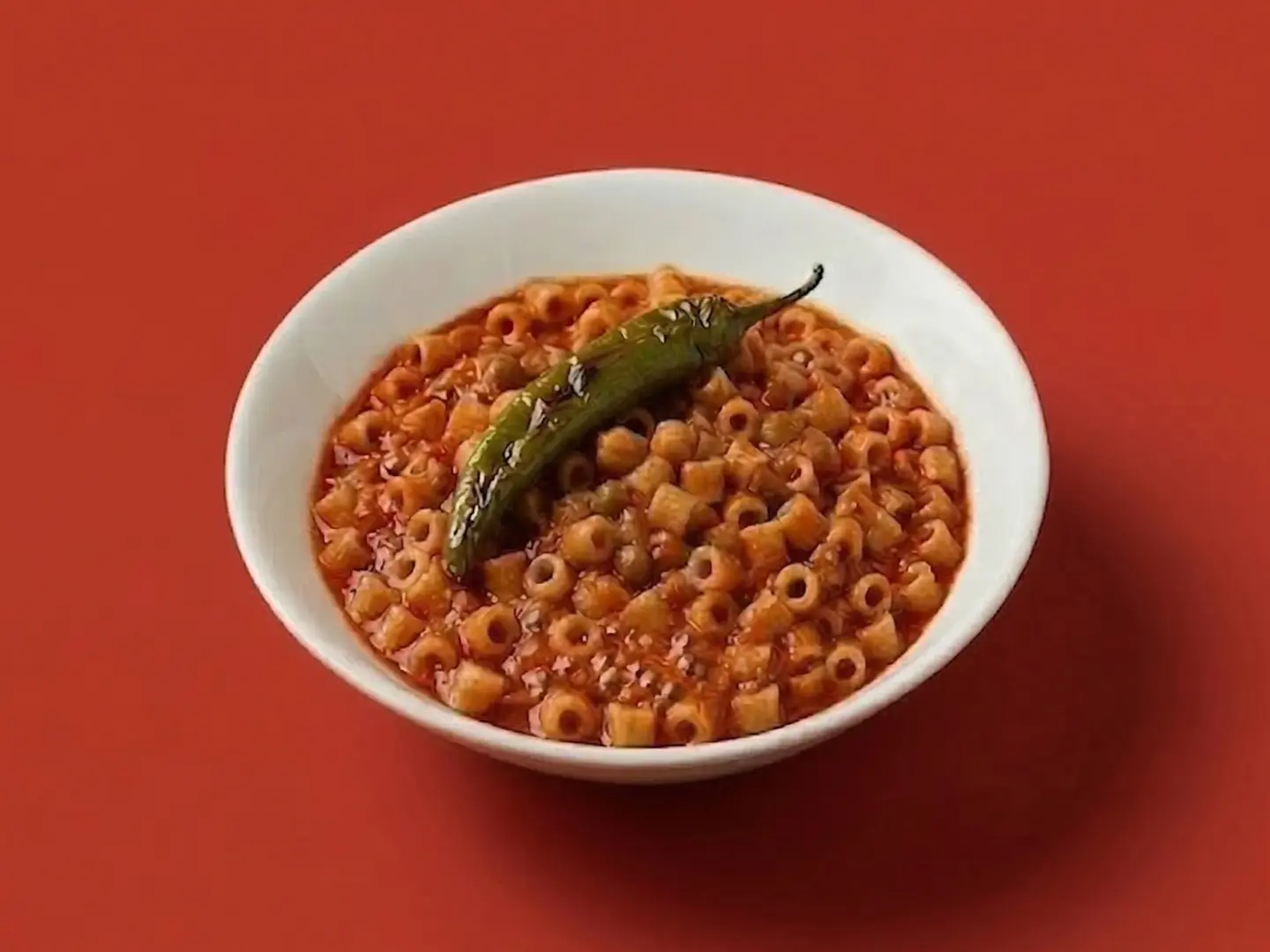 مكرونة مبقبقة