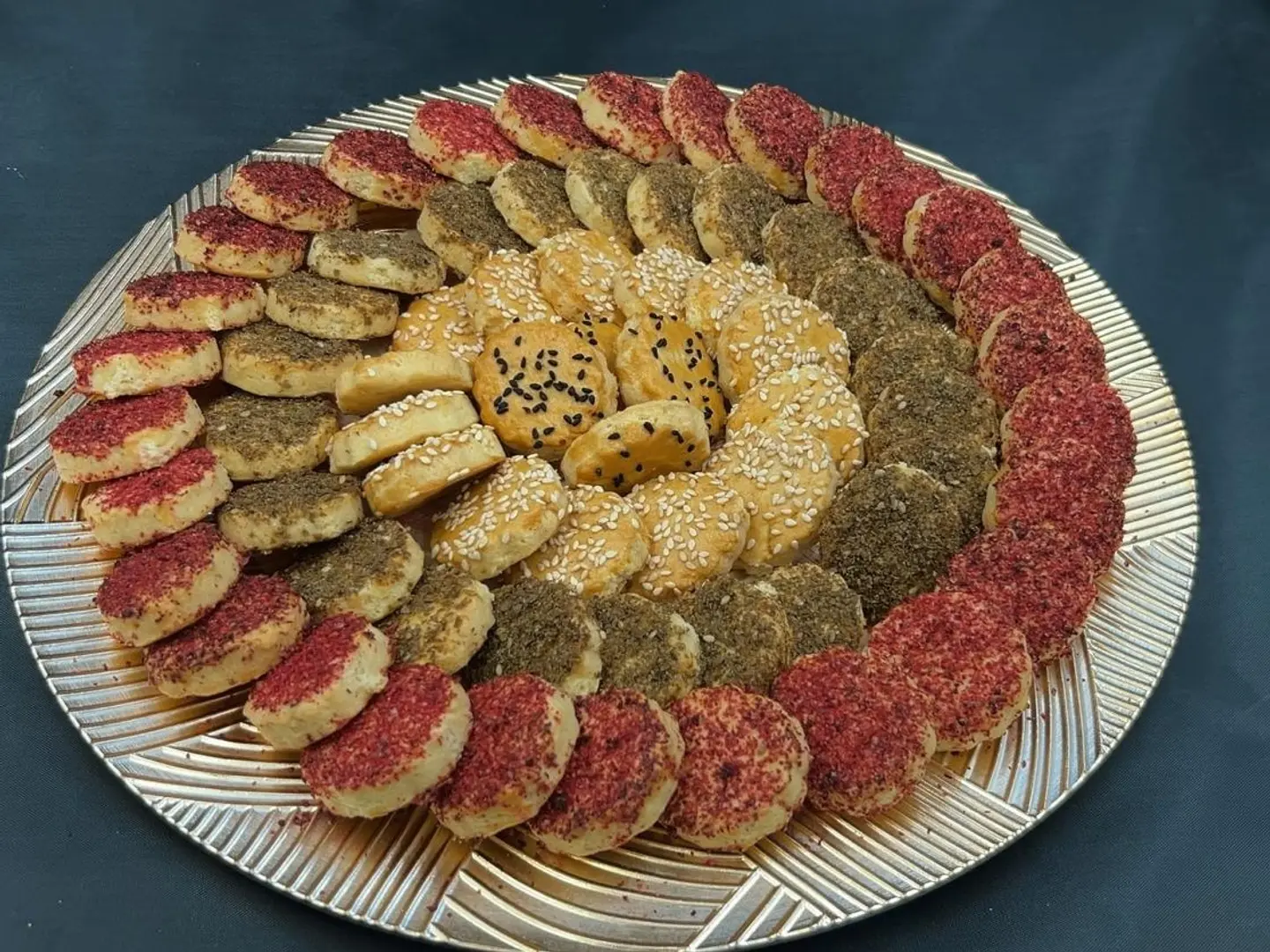 A Plate Of Savory Snacks