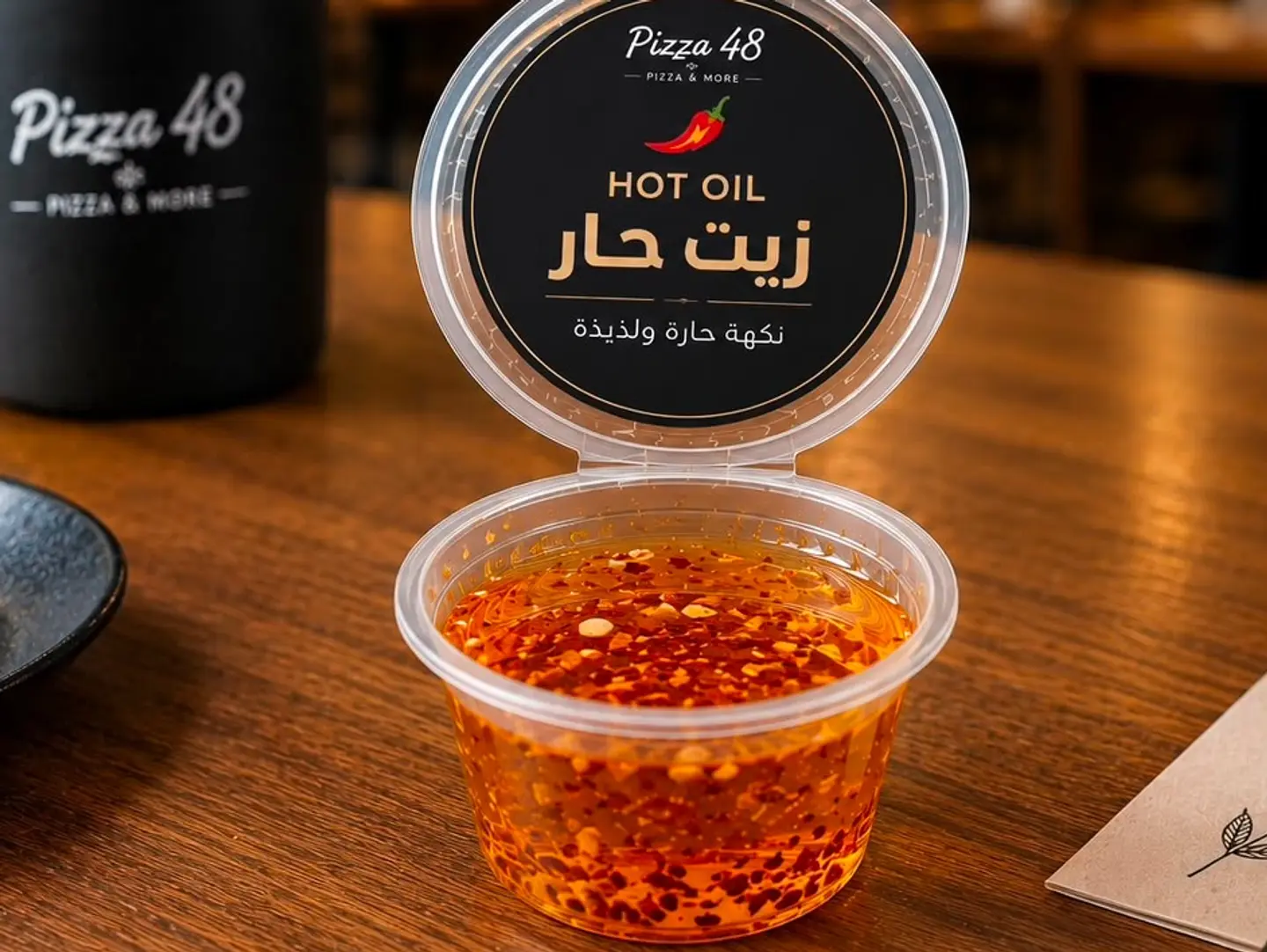 زيت حار