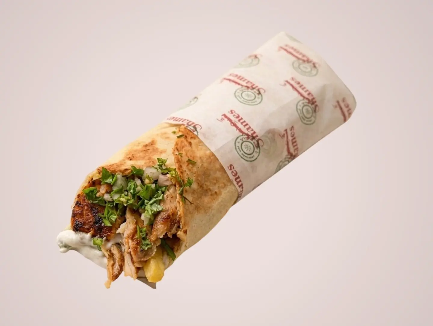 Shams Shawarma With Tabbouleh
