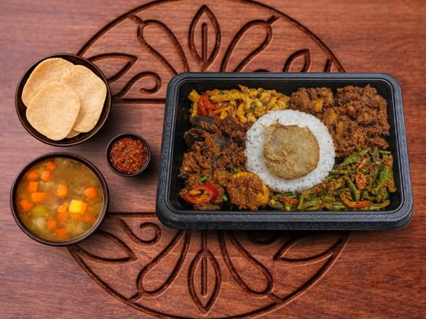 Indo Wok Fusion Signature Beef & Chicken