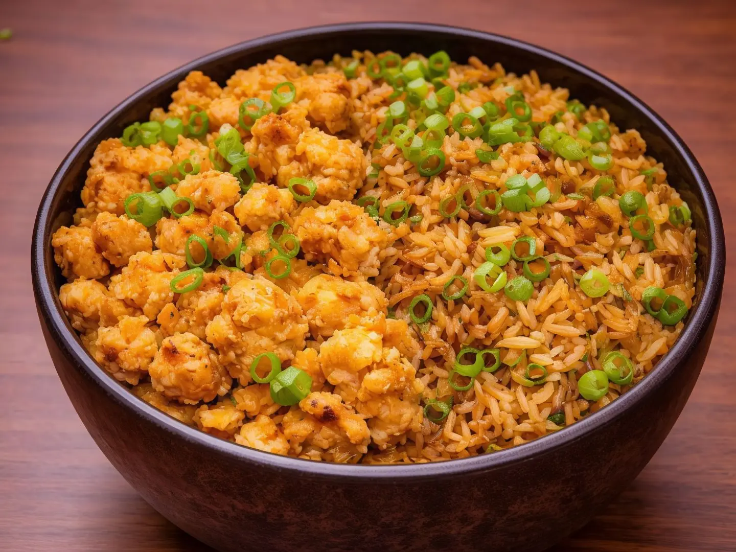 Fried Rice With Chicken And Vegetables