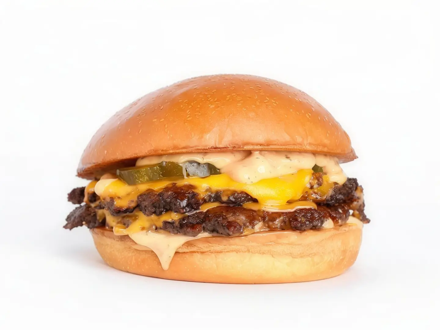 دبل سماش برجر