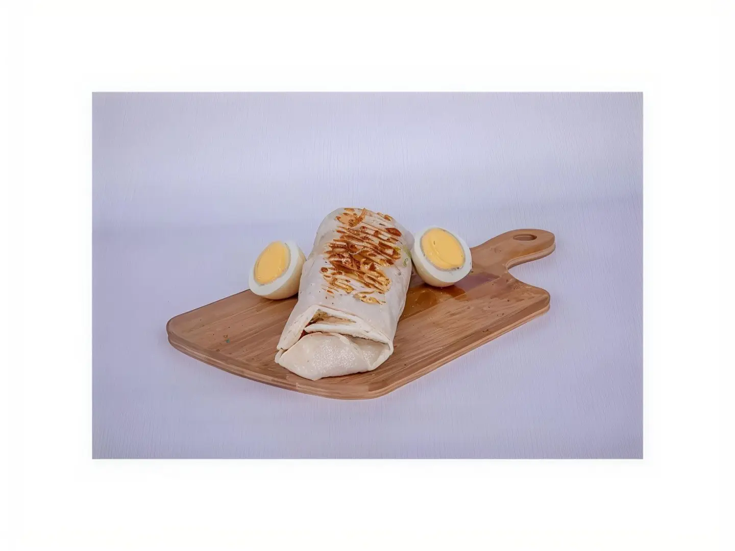 Double Egg Falafel Sandwich