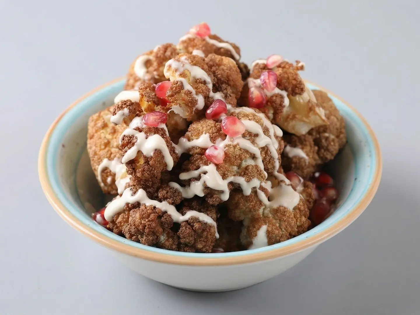 زهرة قرنبيط مقلي