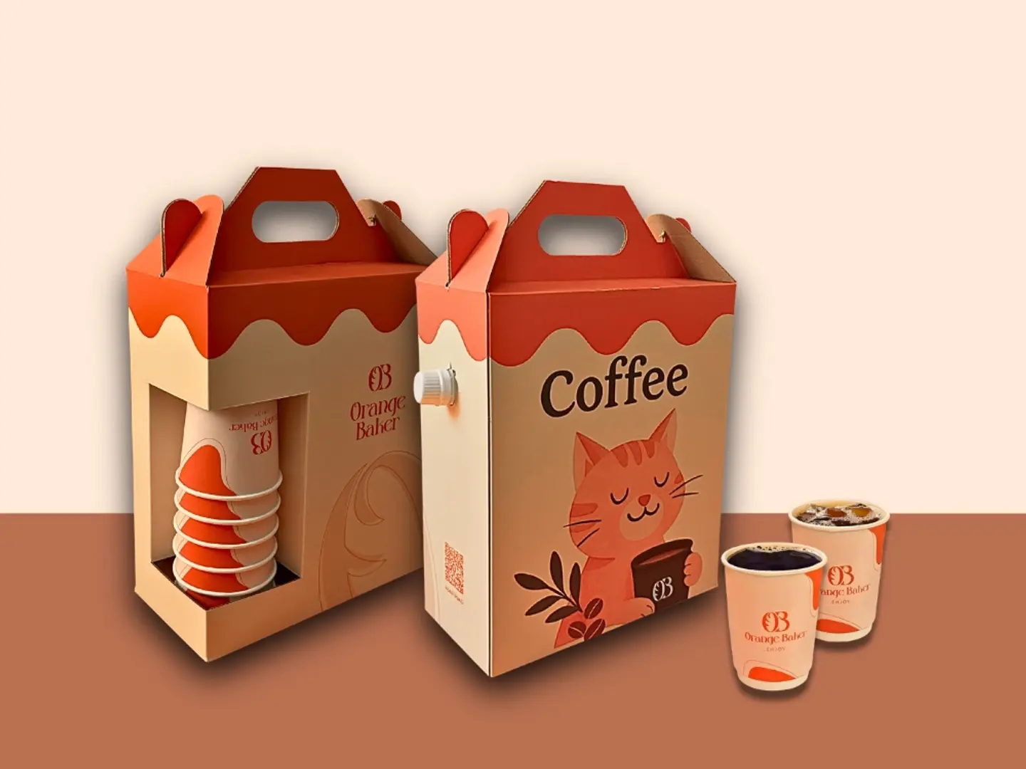 بوكس قهوة في 60