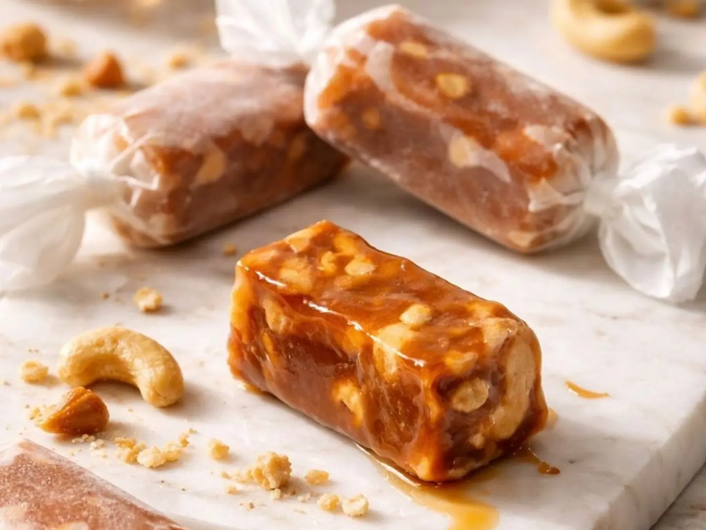 Caramel Dessert With Nuts