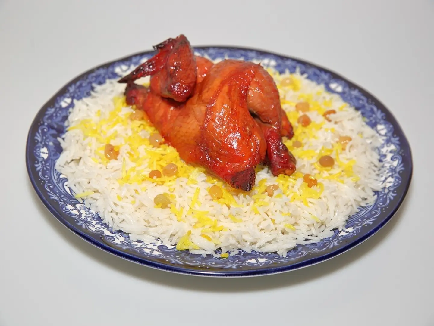 شواية دجاج - ربع مع رز عربي
