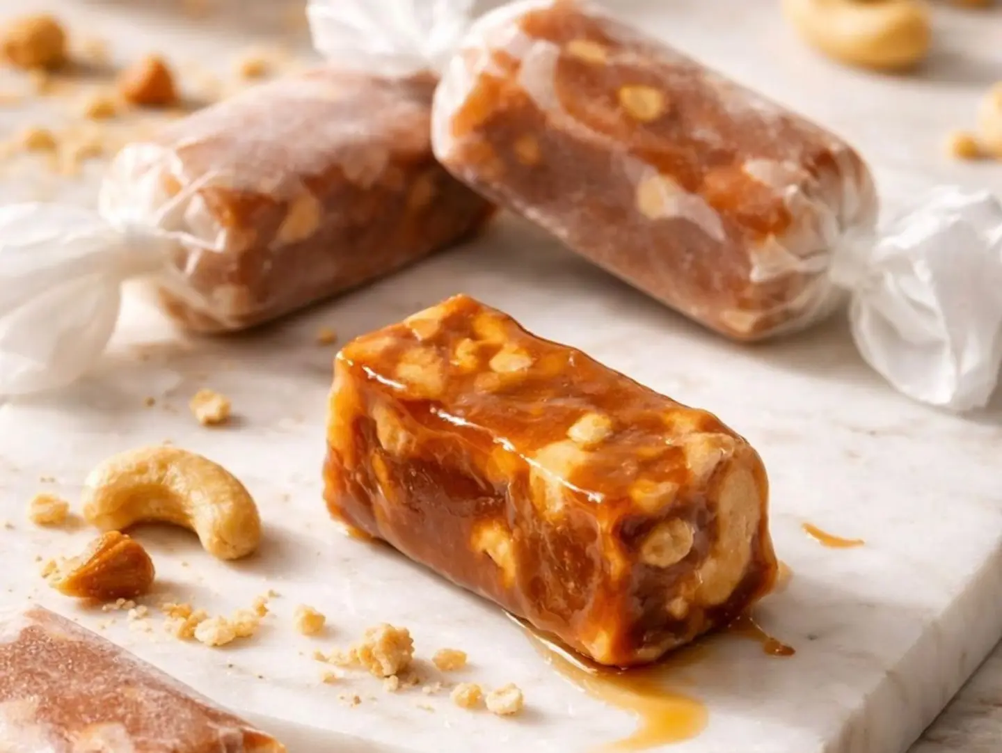 Caramel Dessert With Nuts
