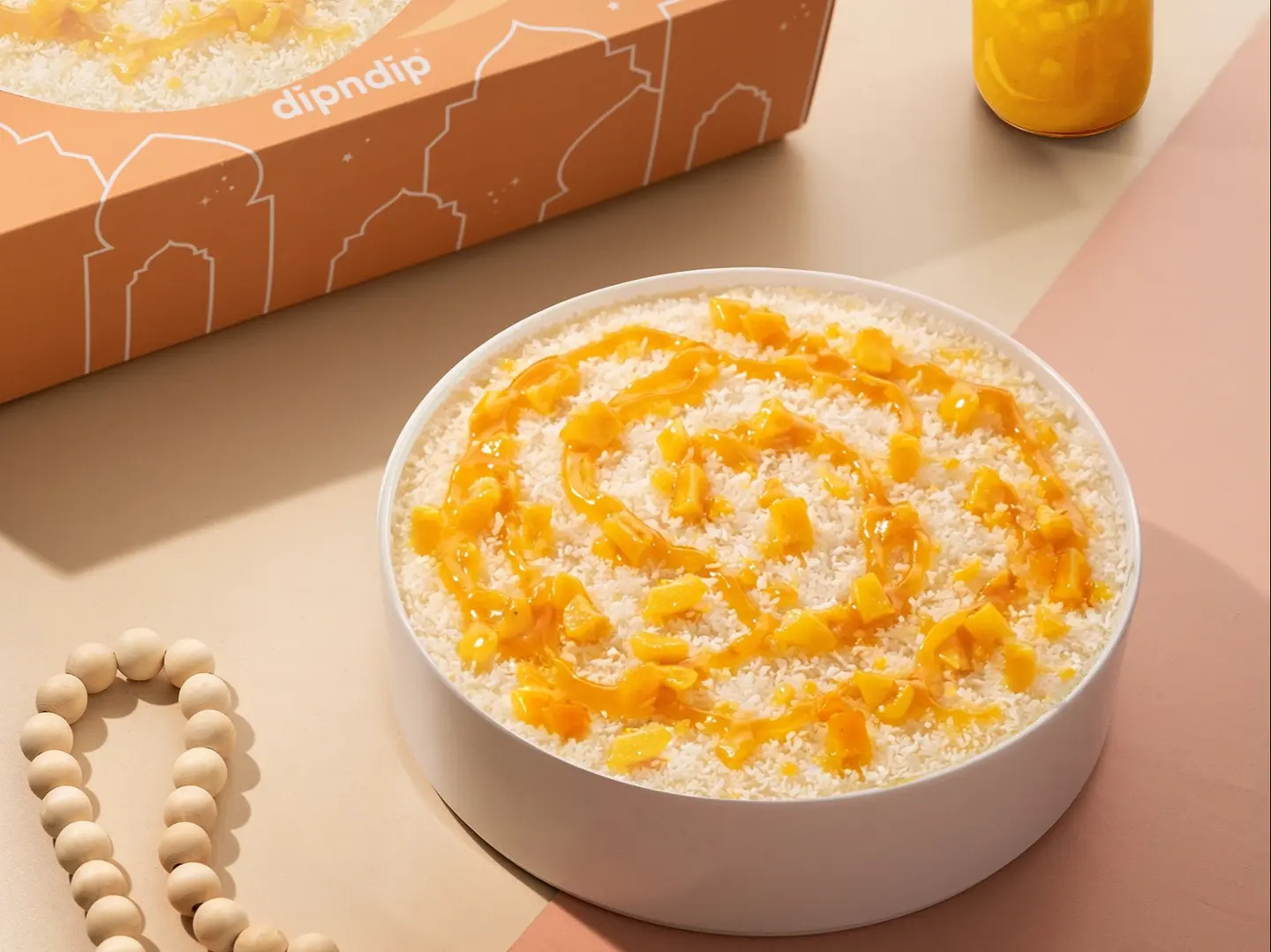 بوكس جمعات رمضان - كيك المانجو وجوز الهند