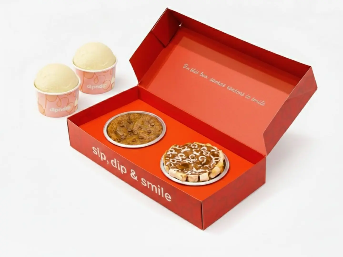 Sweet Box Of 2 With Ice Cream