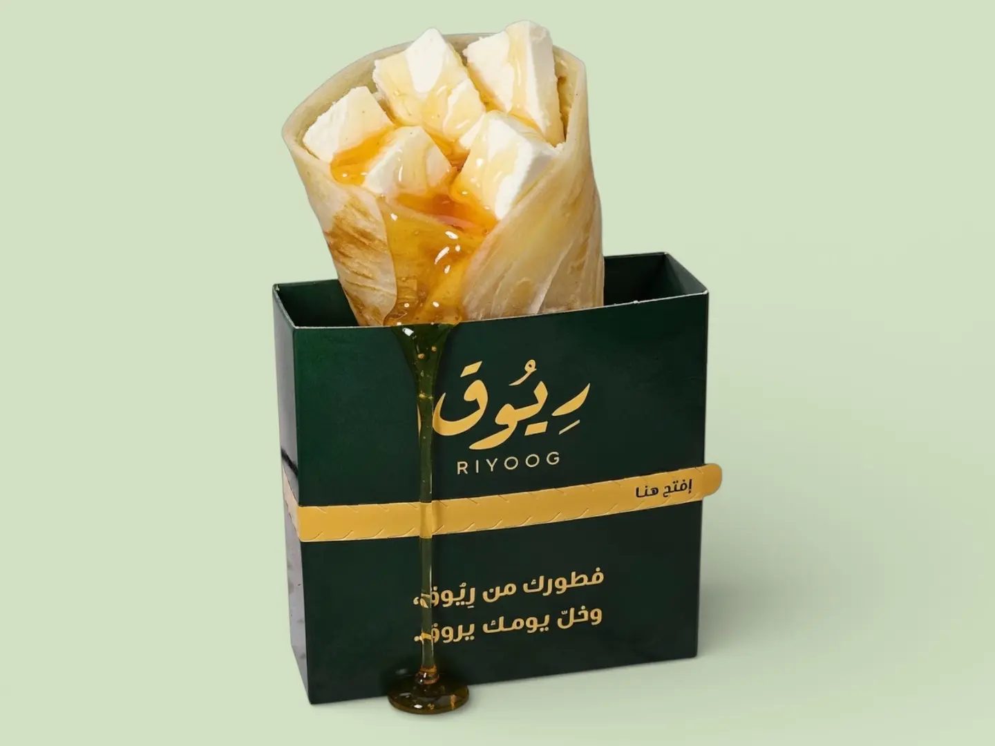 شباتي جبنة كيري بالعسل