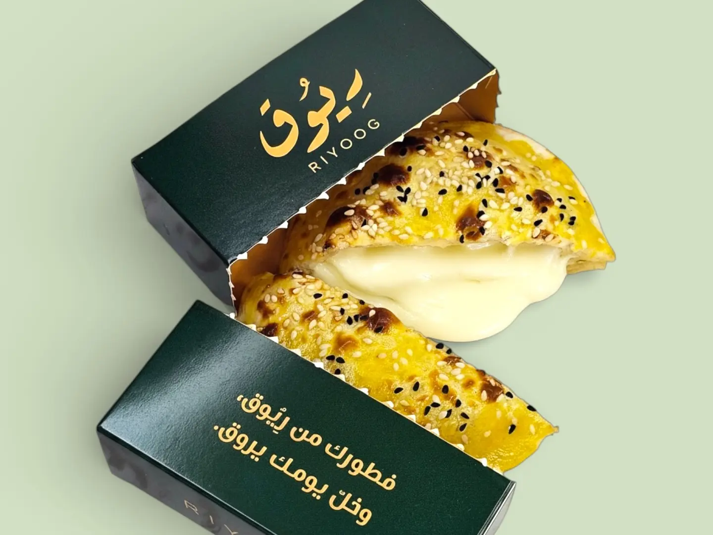 فطيرة جبنة سائلة