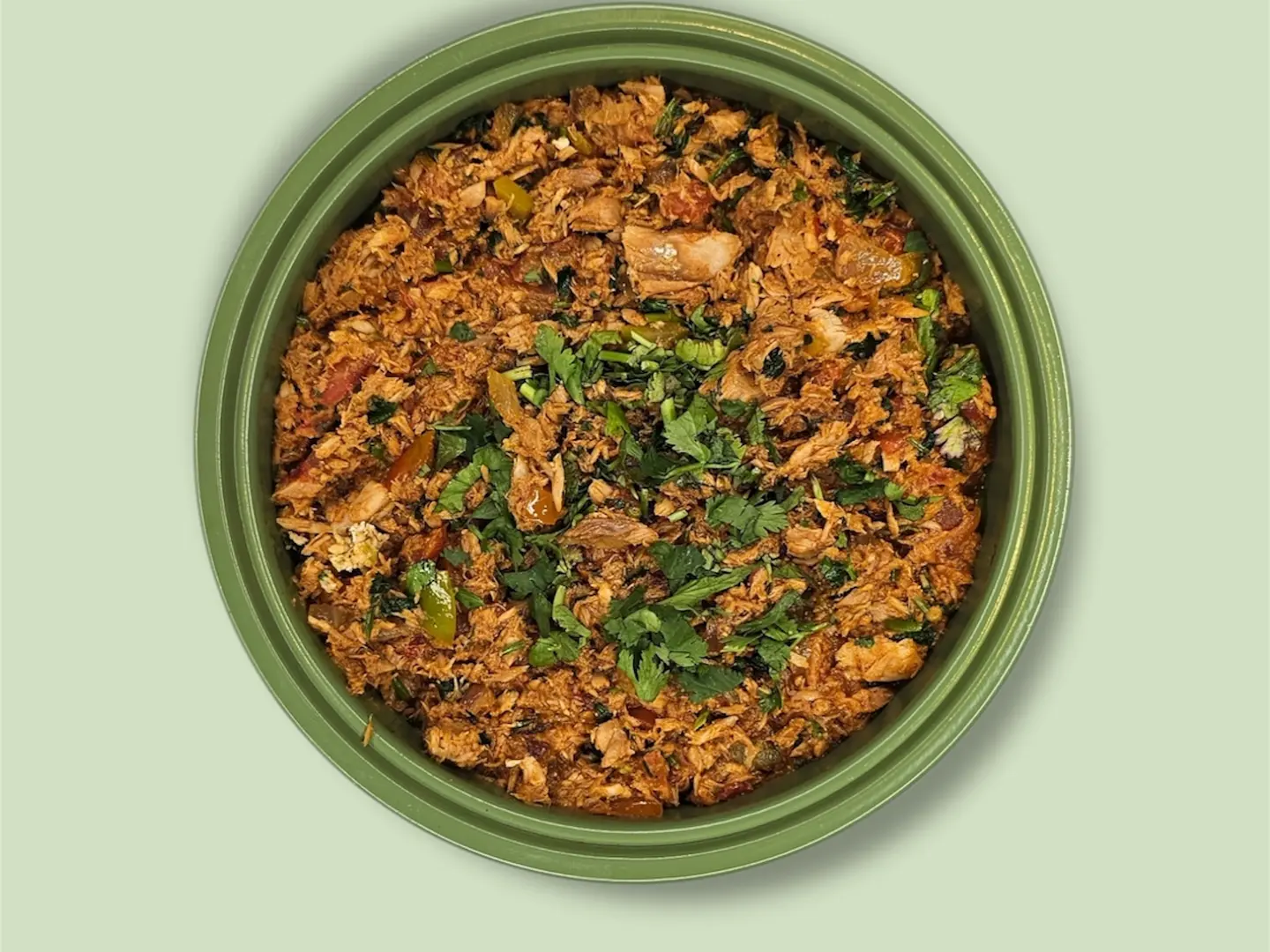 صحن تونة مطبوخة