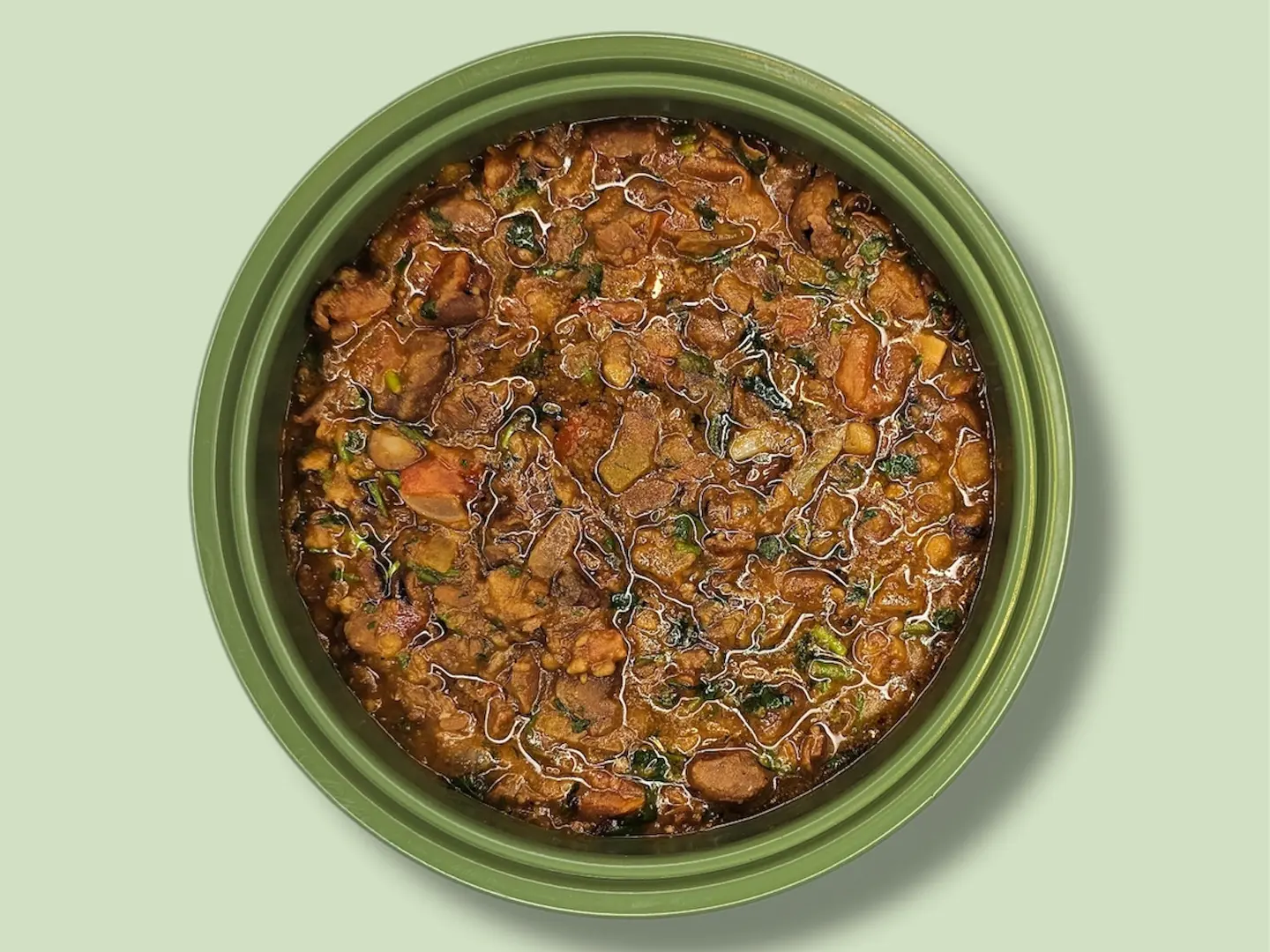 صحن فاصوليا