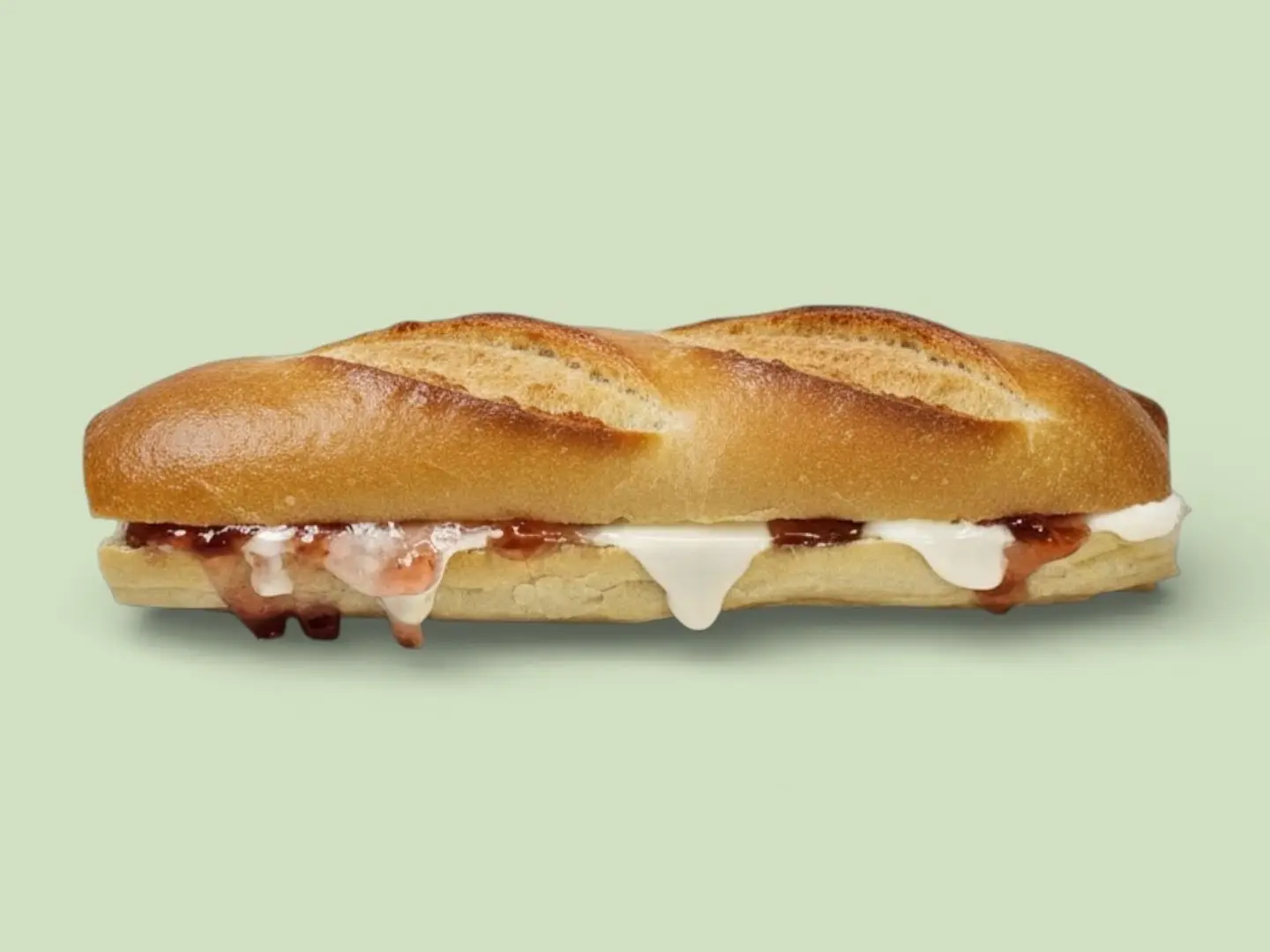 ساندوتش جبنة زبدة مربى