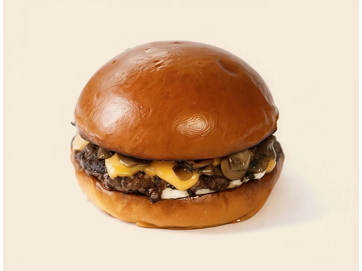 Truffle Mushroom Burger