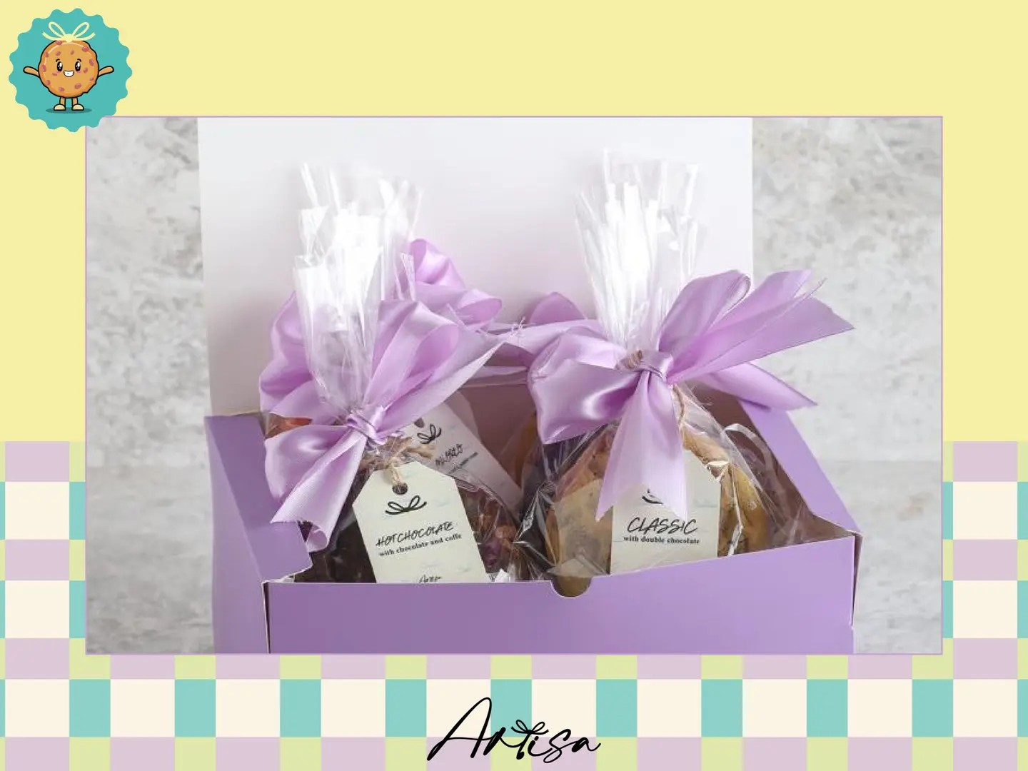 Large Mixed Cookies Box (8 Pcs)