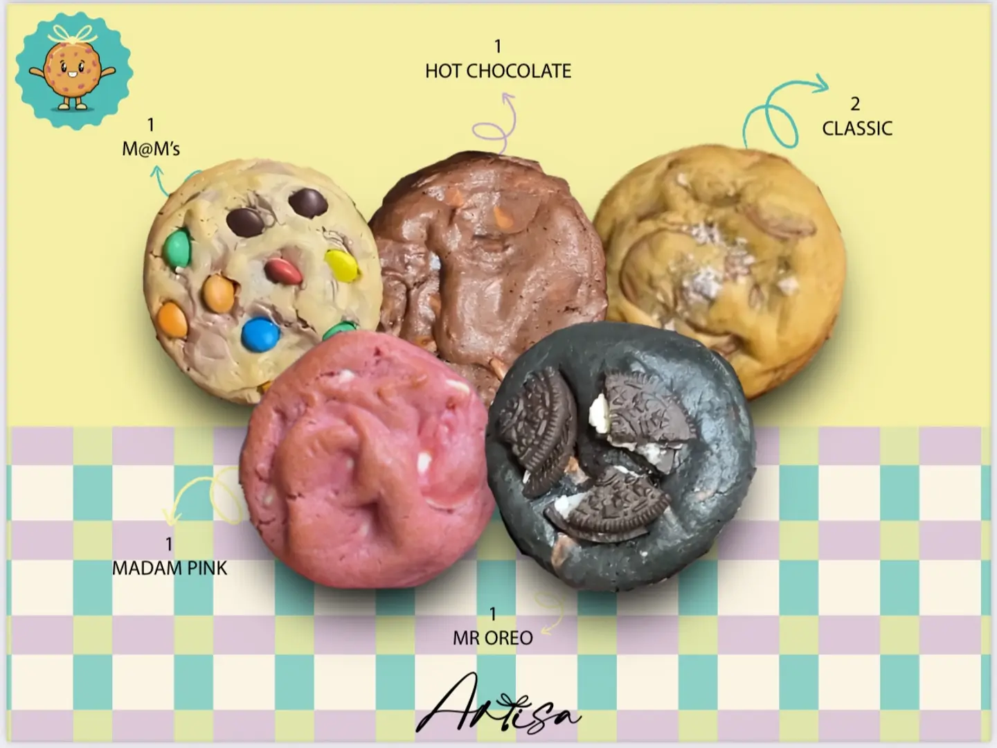 Large Assorted 6 Piece Box