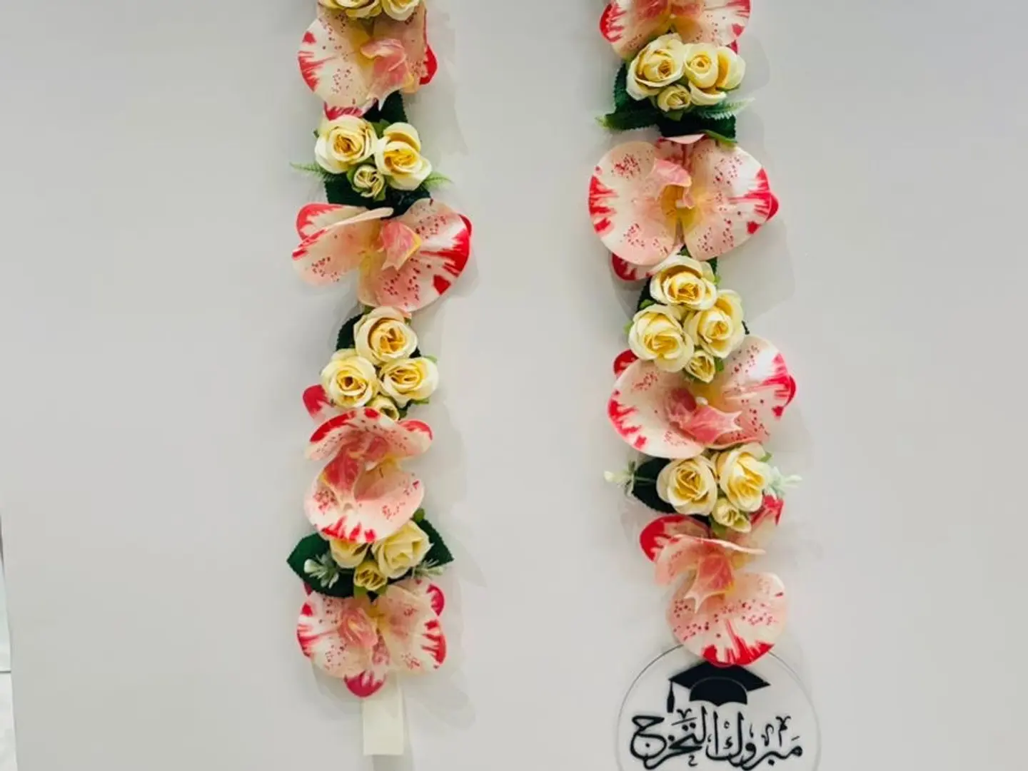 Orange Graduation Wreath