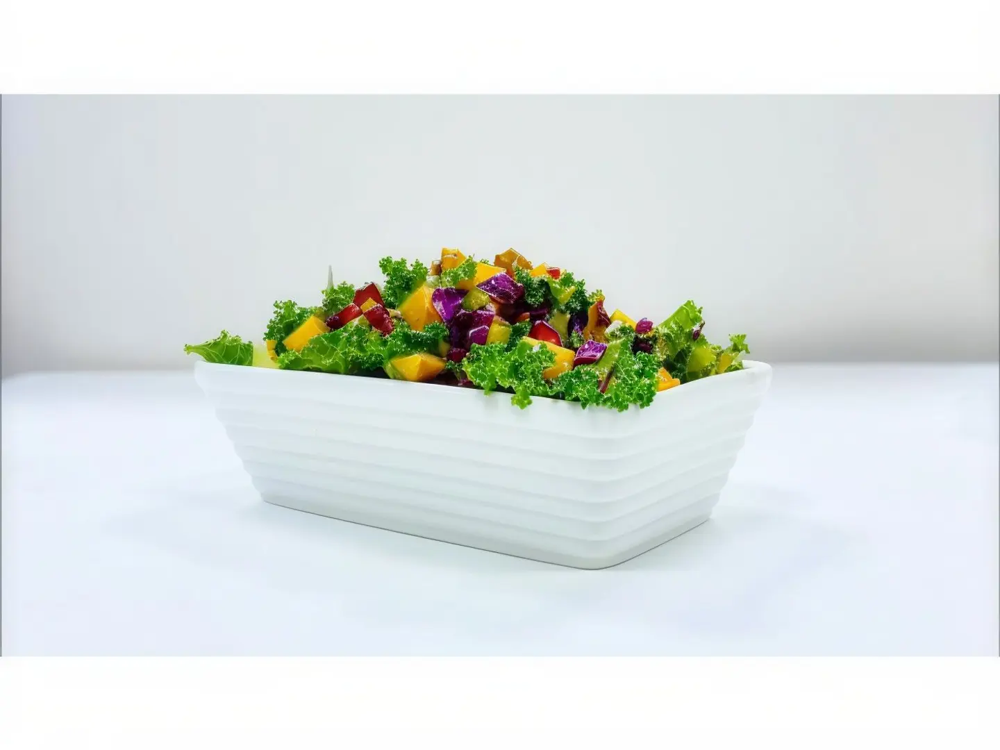 Kale Salad With Pecans And Mango