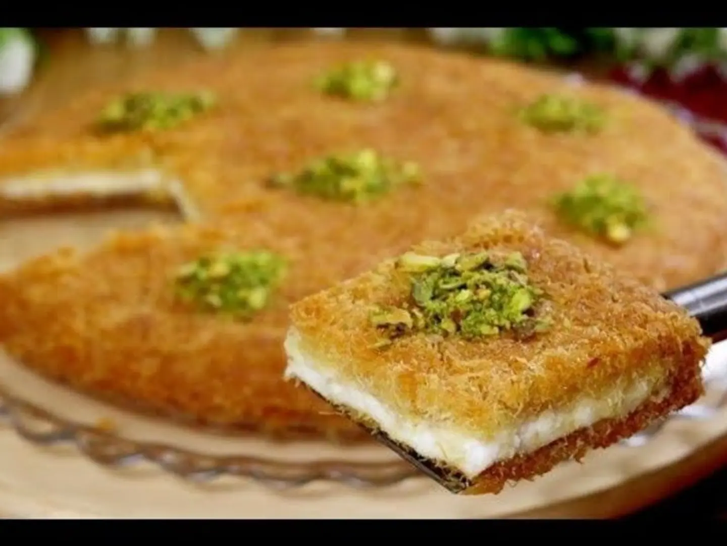 Diamond Baklawa With Ice Cream