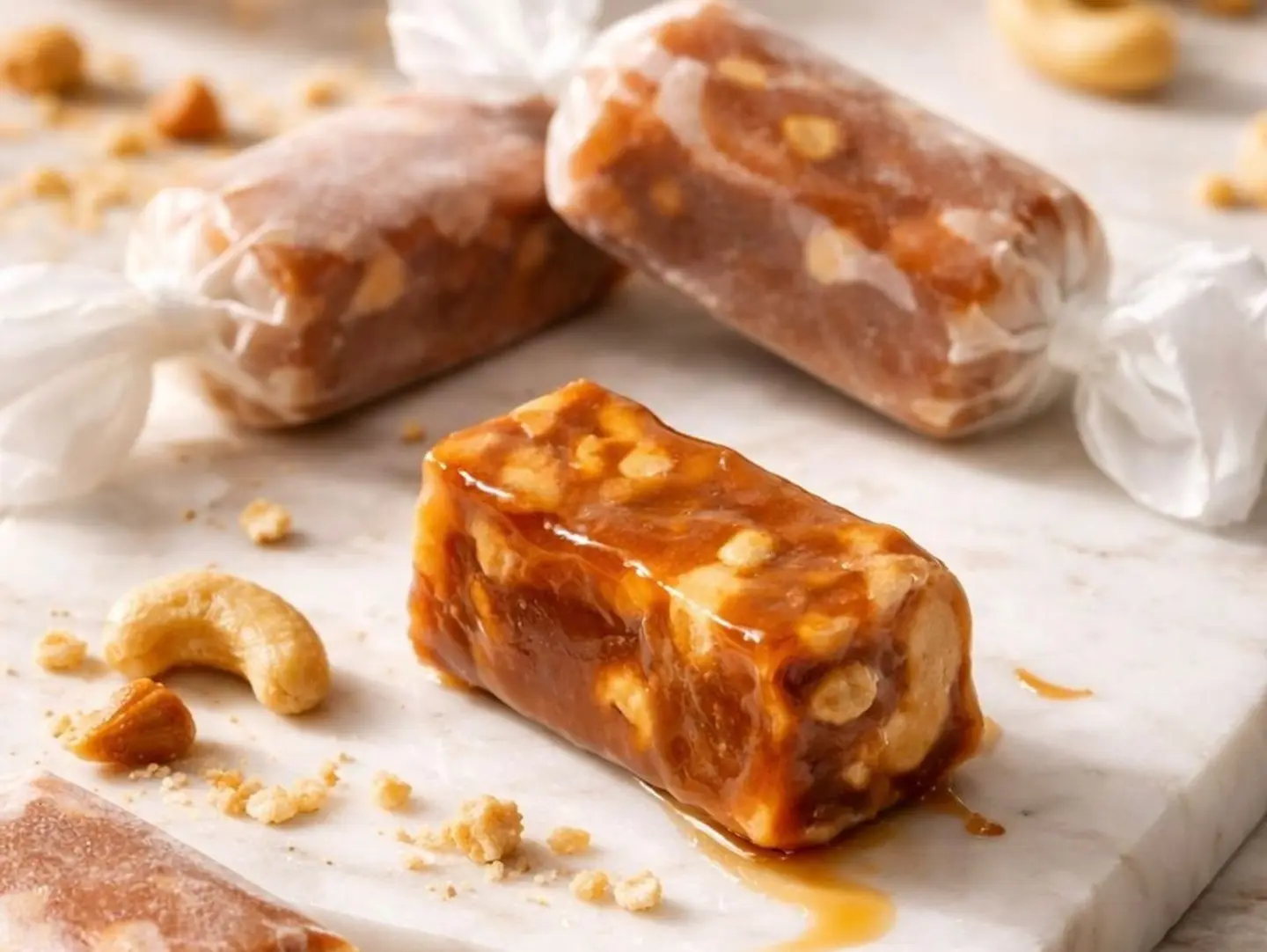 Caramel Dessert With Nuts