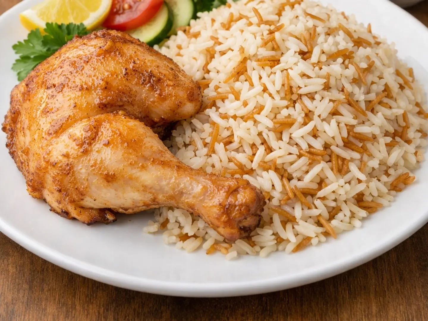 وجبة الدجاج
