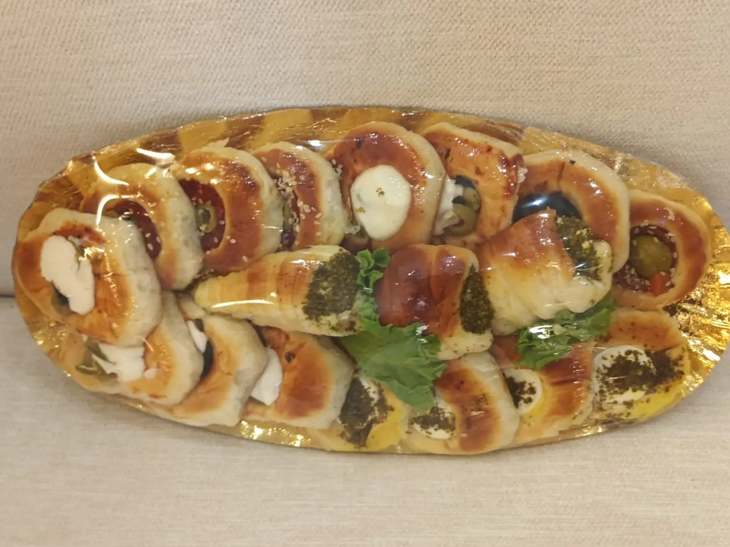 Cone Pastries And Pizza