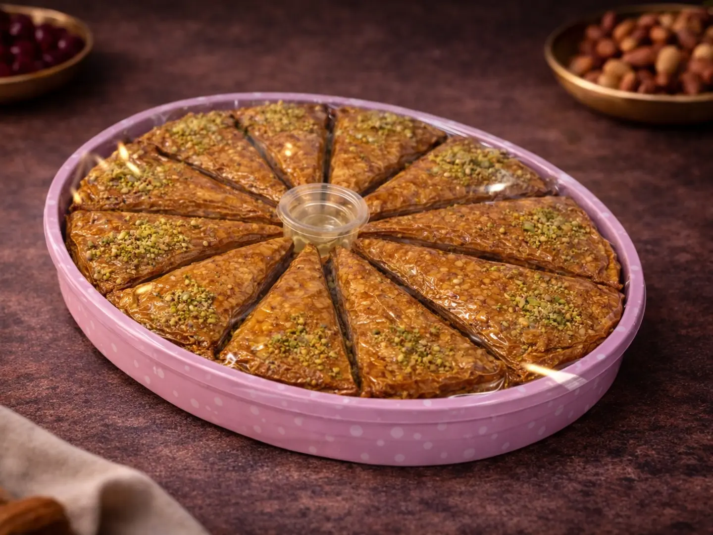 Baklava Triangle Plate