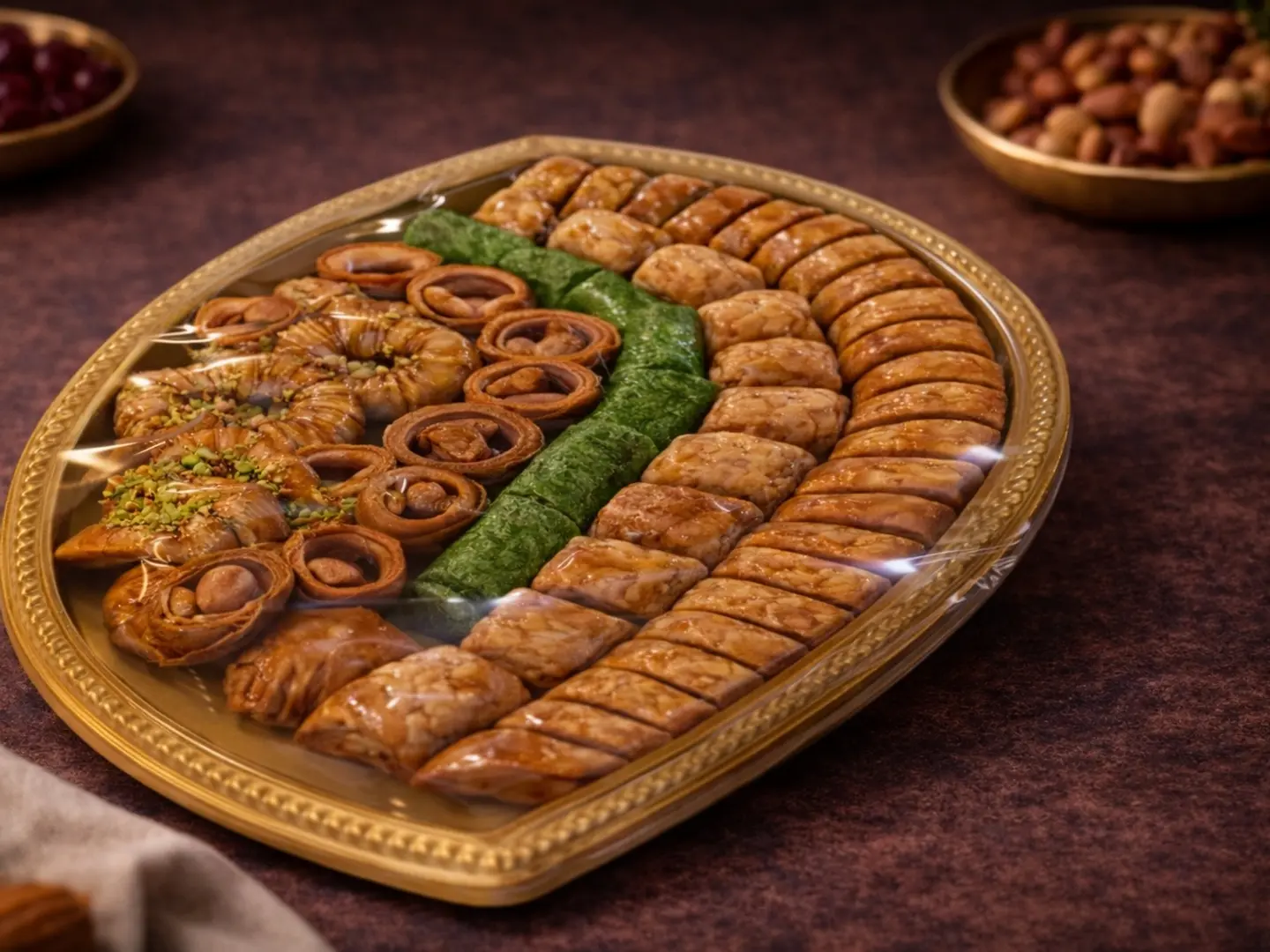 Assorted Baklava Dumplings
